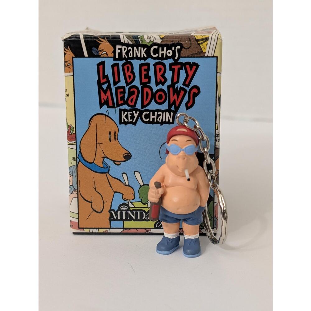 Frank Cho Liberty Meadows "Dean the Pig" Keychain MINDstyle 2007